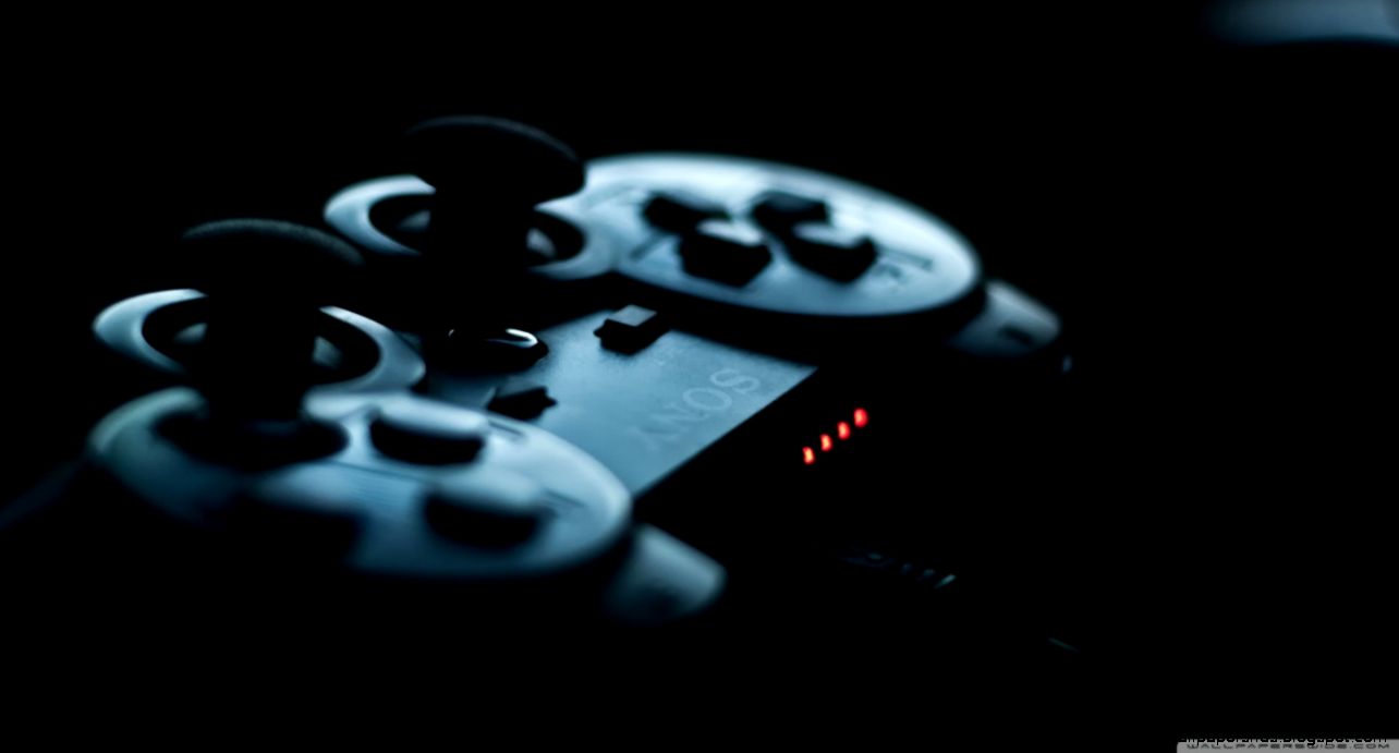 PS3 Controller in the Shadows HD desktop wallpaper  High