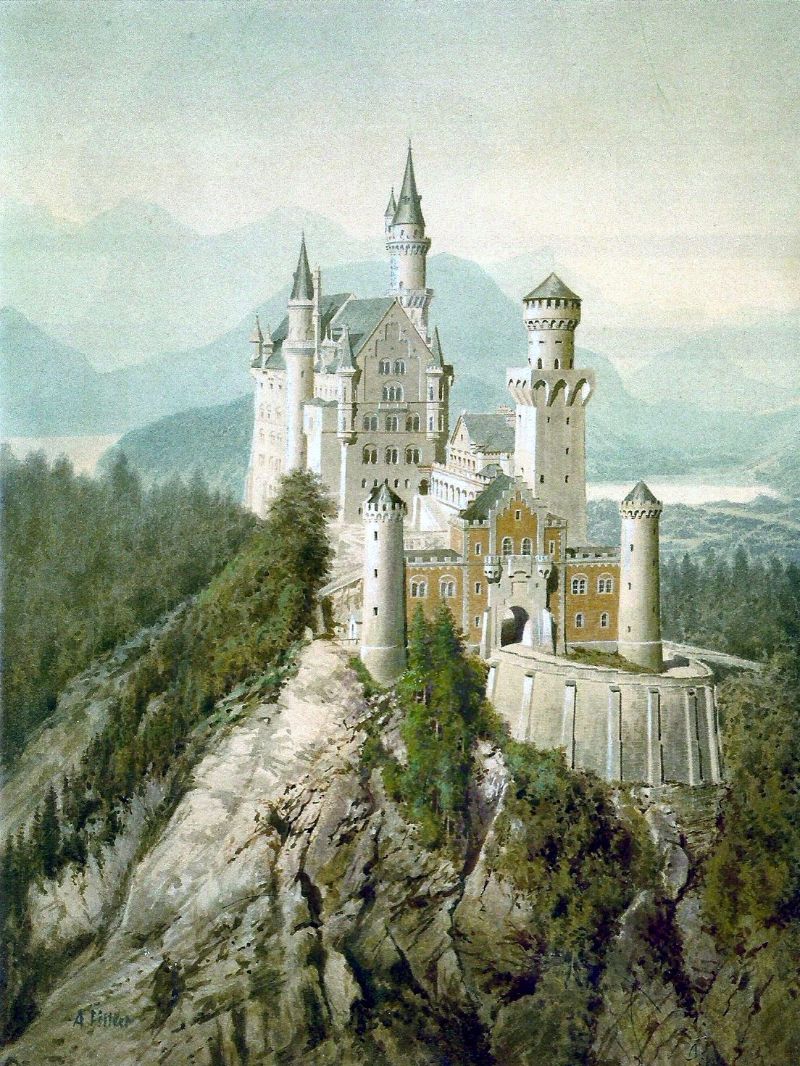 Paintings by Adolf Hitler: 40 Rarely Seen Artworks Painted by the ...