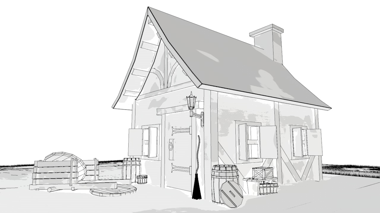 3D - Medieval Buildings #2 | Jannes Prasetya™