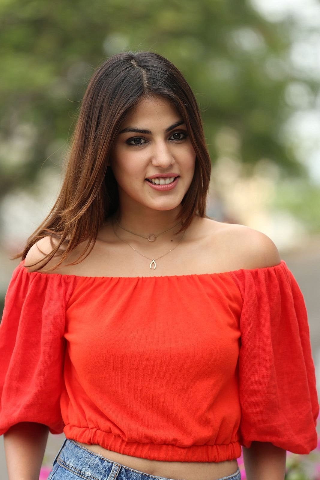 Rhea Chakraborty Displays Her Sexy Legs and Toned Midriff in Her Latest Hot Photo shoot