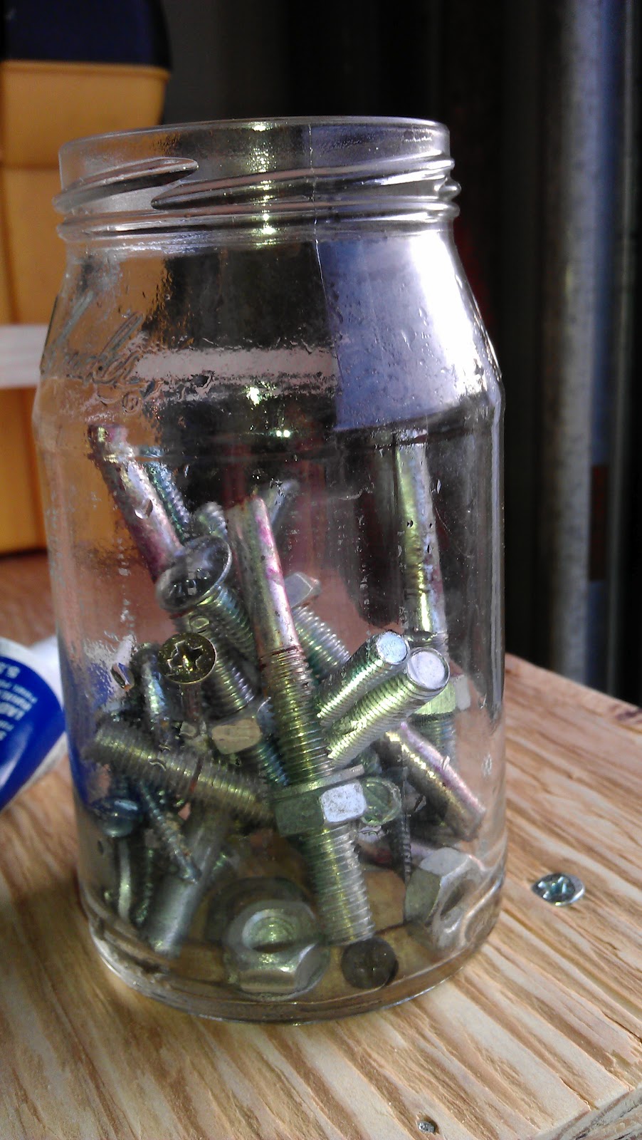 DIY Nuts and bolts organizers. Cost 0