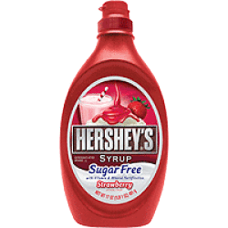 Losing To Win: Product Review: Hershey's Sugar Free Strawberry Syrup