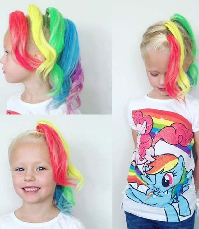 21 penteados criativos, divertidos e engraçados para fazer nas crianças