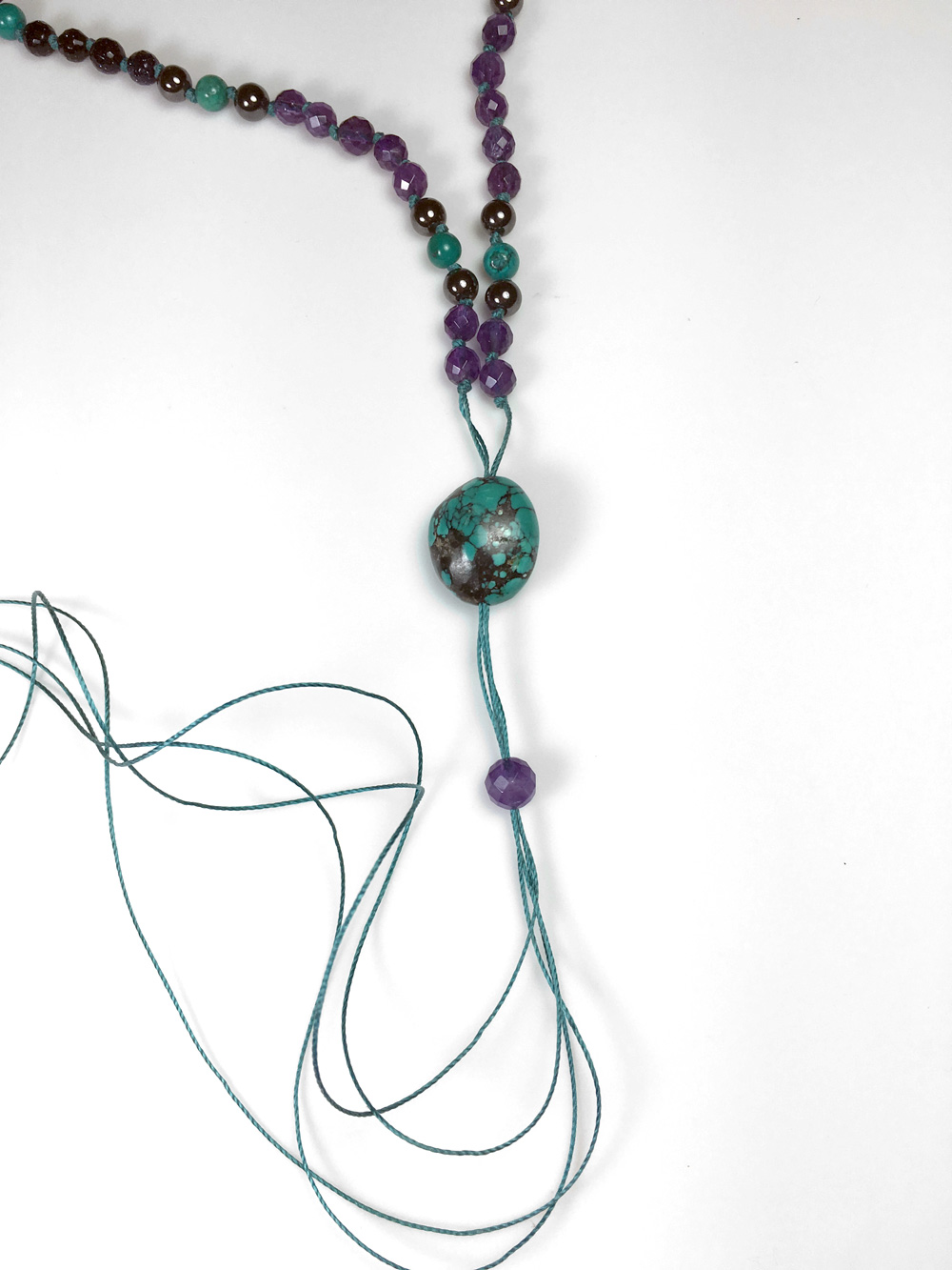 Marion Jewels in Fiber News and Such Making a Mala with a Tassel