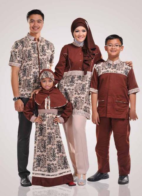 10 Model Baju Batik Muslim Anak Kreasi Terbaik 2020