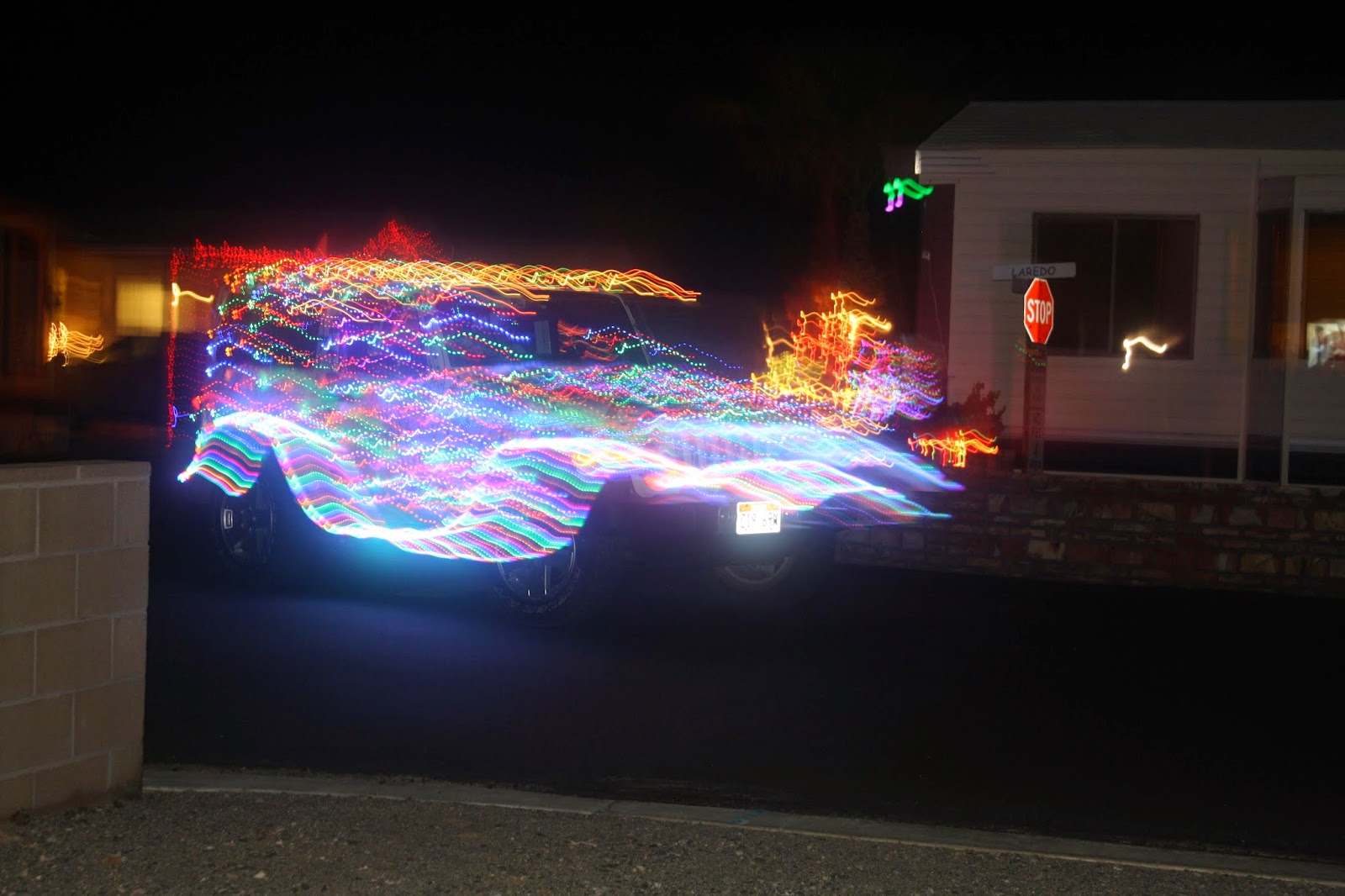 JBS Fishtales Mileposts Foothills Christmas Light Parade