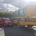 Sinistro envolve ônibus escolar de Serra Grande e carro de Monte Horebe