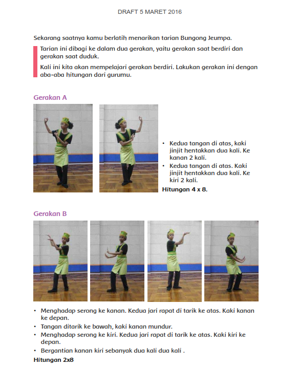 Materi Kurikulum 2013 MempraktikkanTari Bungong Jeumpa