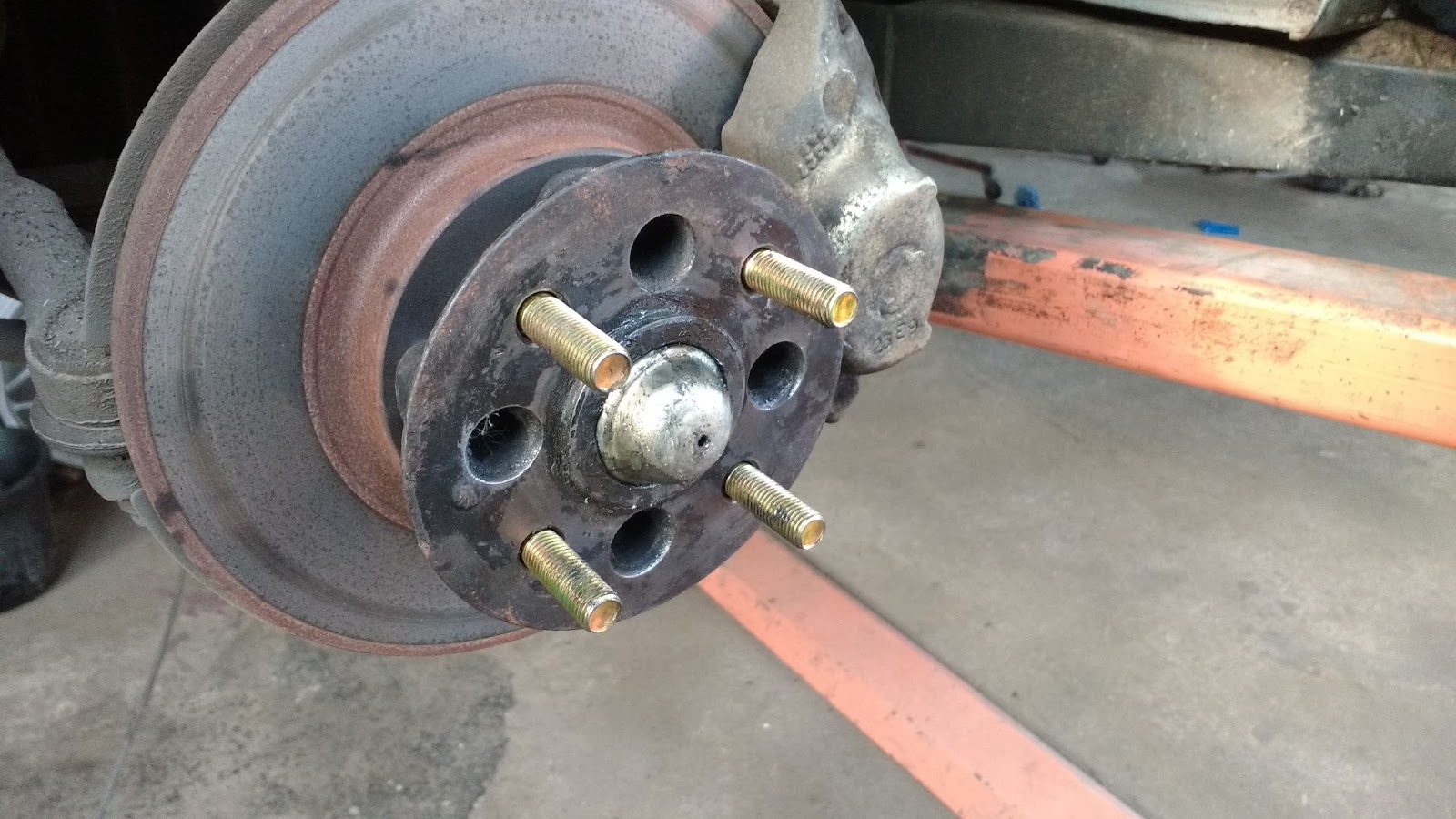 Triumph Herald 13/60 Wheel Stud Upgrade