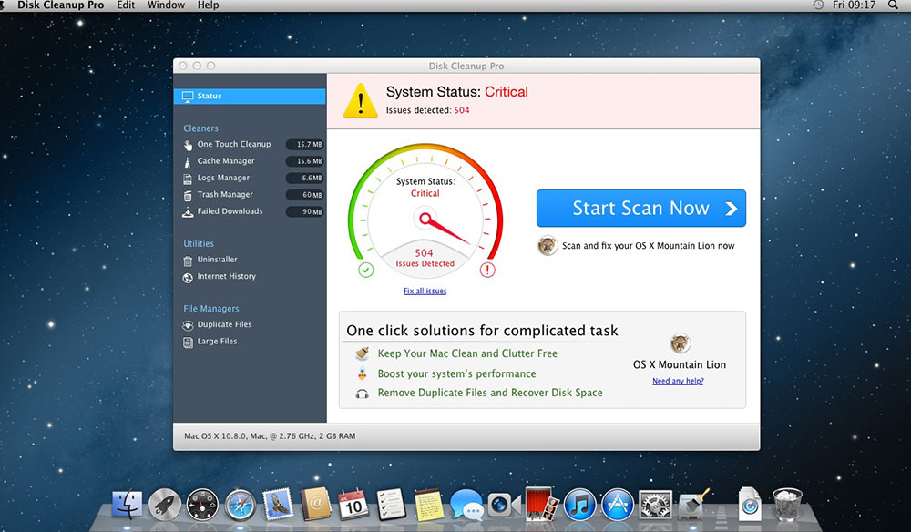 disk clean pro mac