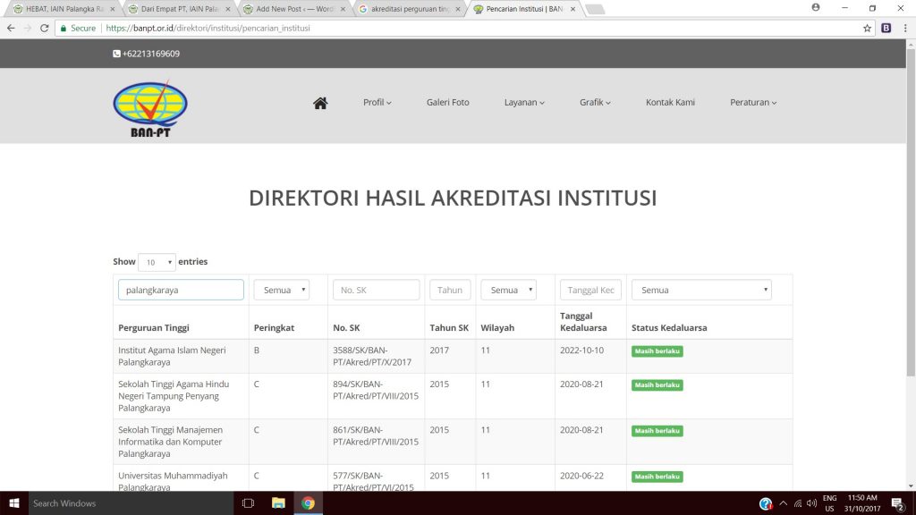 2018 Kuliah Dimana Tips Memilih Perguruan Tinggi Berkualitas Di Kalimantan Tengah Citraenglish