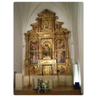 Retablo de la Iglesia Palat del Rey, en León. Castilla y León