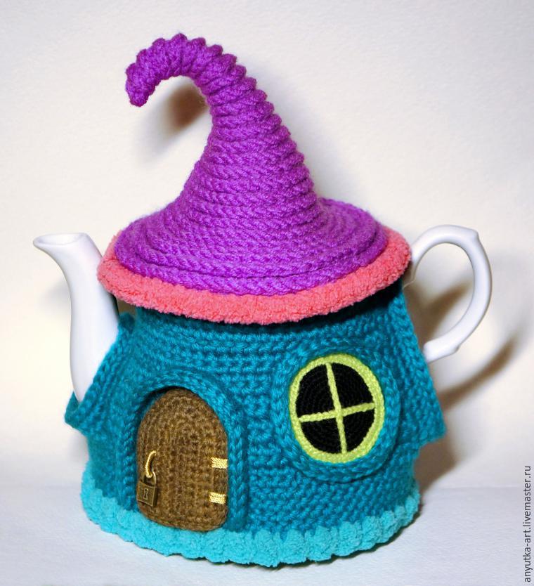 LiaKnits Crochet tea cosy photo tutorial