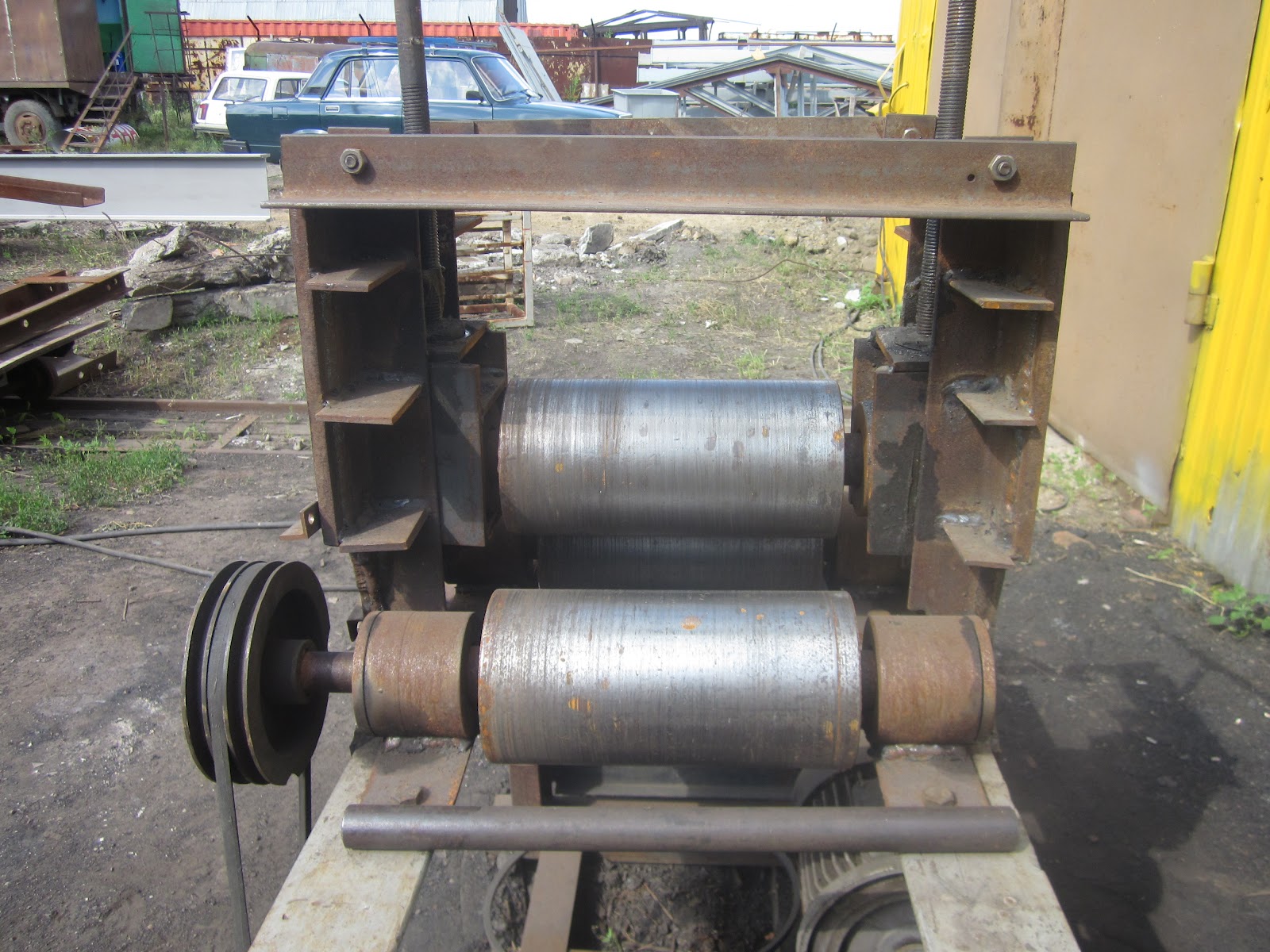 Вальцы из трубы своими руками