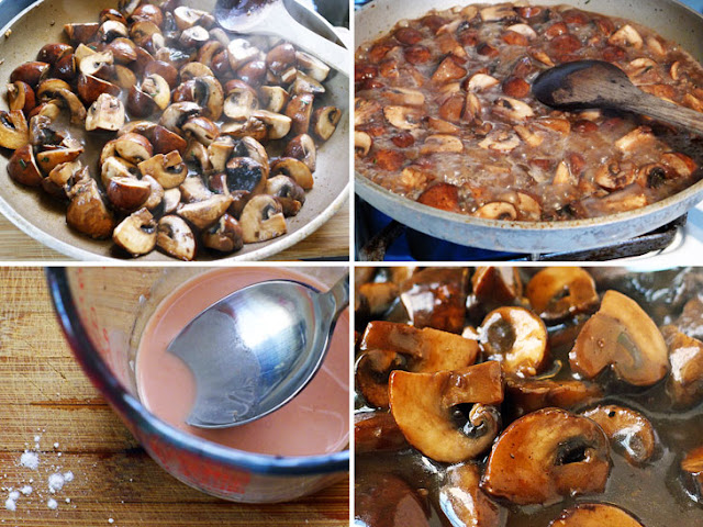 Cooking Weekends: Mushroom & Red Wine Sauce