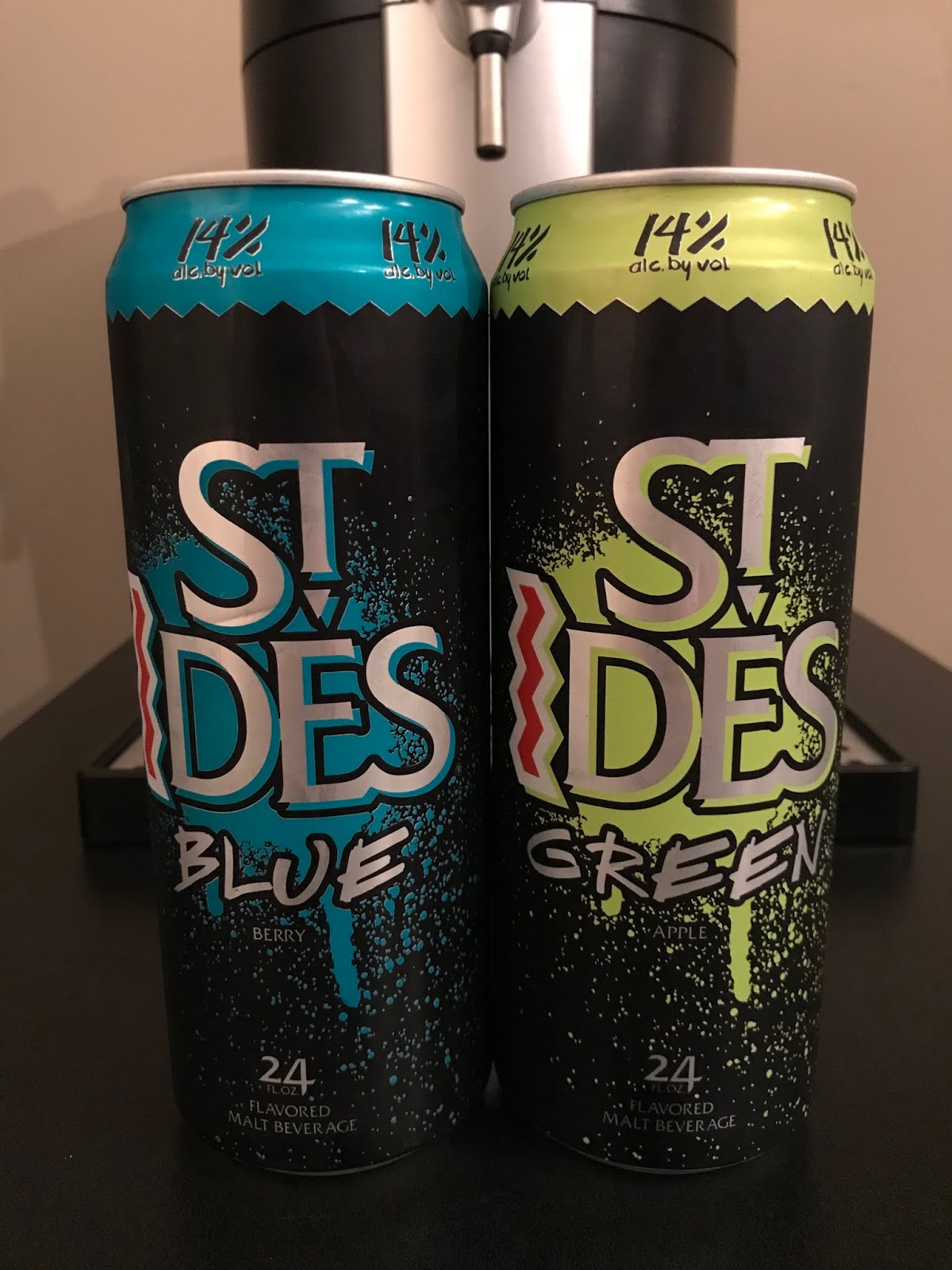 Malt Beverages Of The Week St. Ides Blue and St. Ides Green