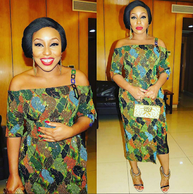 Photos Rita Dominic at Surulere movie premiere