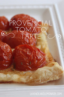 Rustic Provencial Tomato Tarte