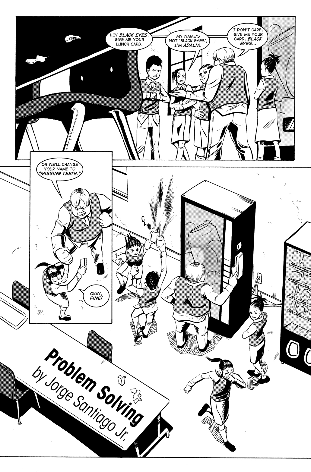 The Comic Art Of Jorge Santiago Jr Problem Solving Short Story