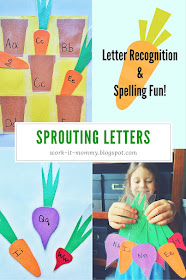 Sprouting letter: DIY letter recognition and spelling fun!