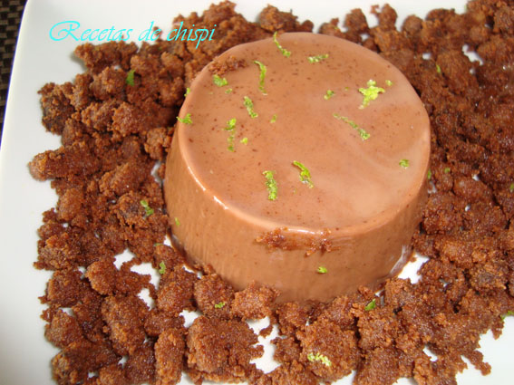 Panna Cotta DE Chocolate Y Caramelo