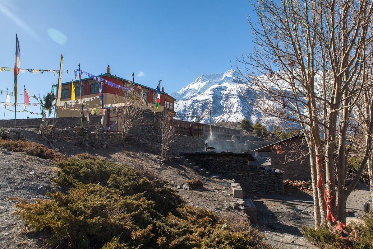 200км по красно-белым черточкам.. Around Annapurna. март-апрель 2017
