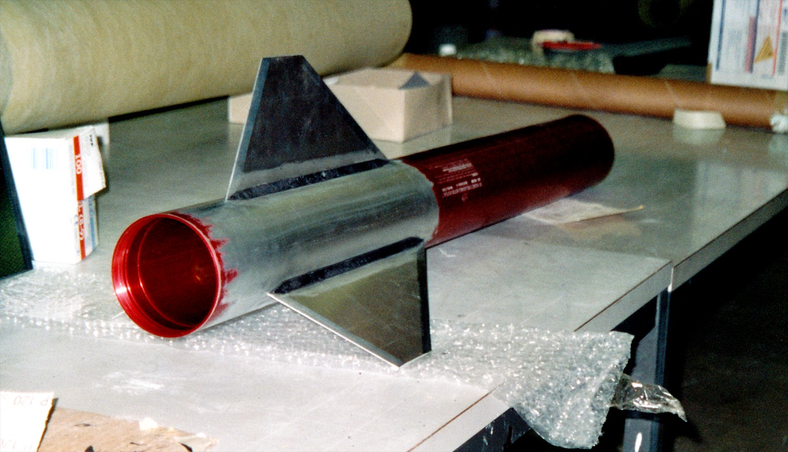 Vintage Rocketry Retrospection N Project 4" Aluminium/Glass Fibre