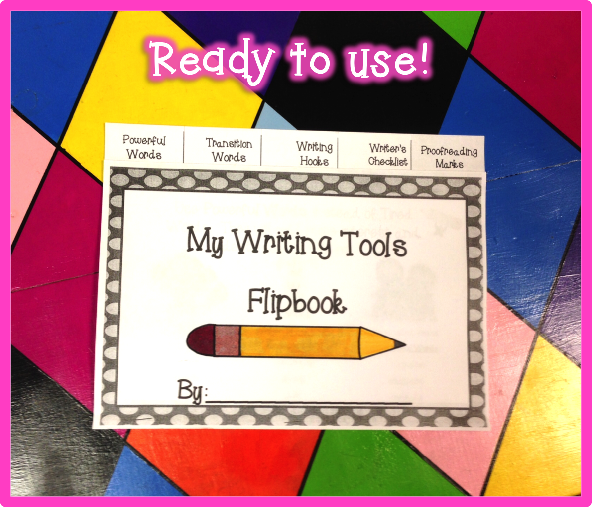 The Price of Teaching 2nd Grade Product Swap & Blog Hop Writing Tools