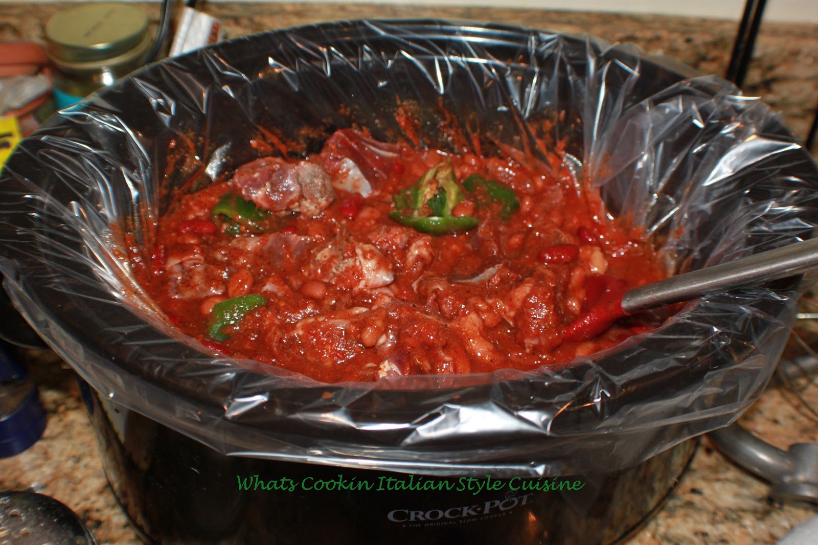 Slow Cooker Venison Chili Recipe What's Cookin' Italian Style Cuisine