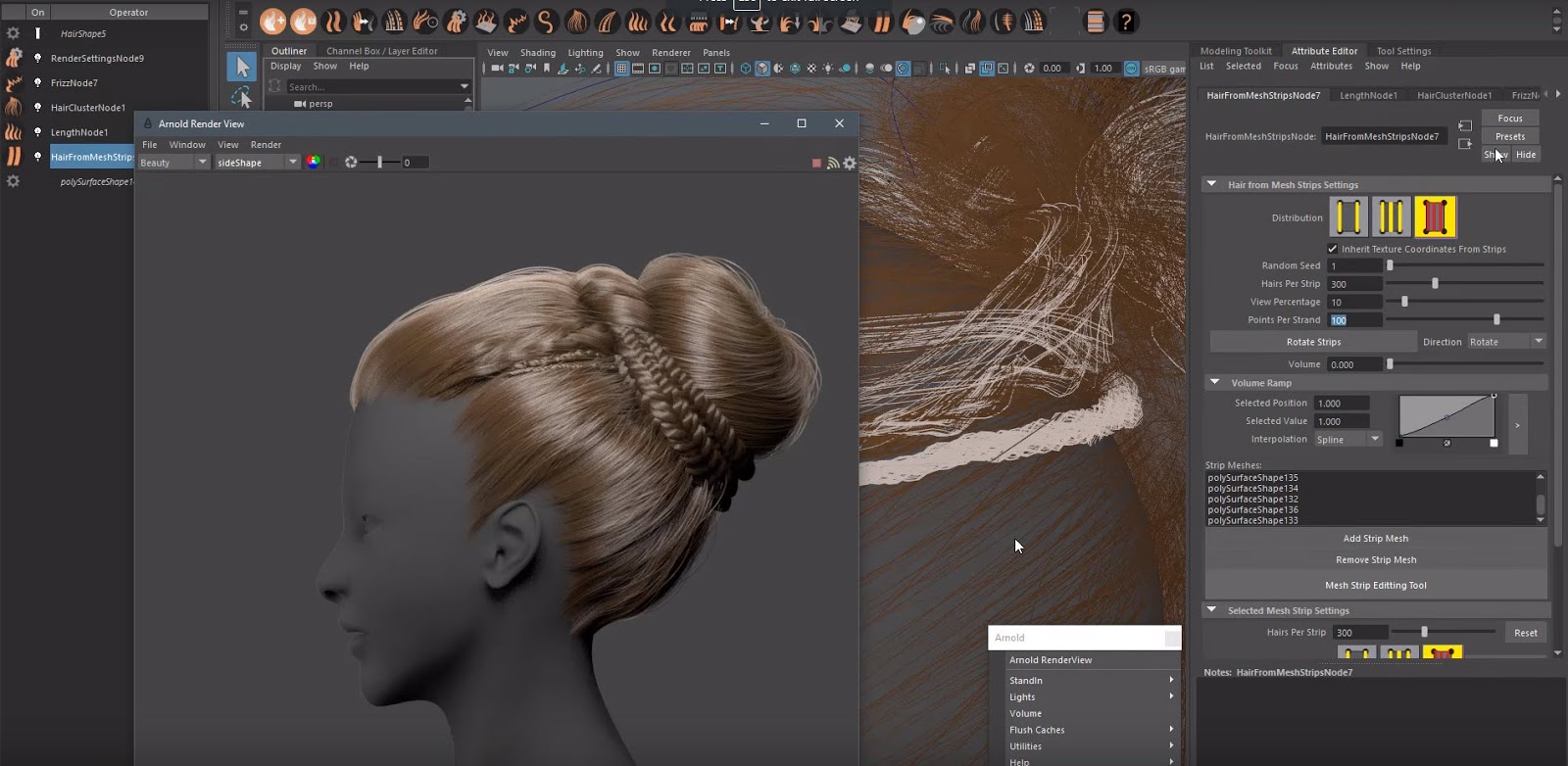 ornatrix hair maya 2016 ornatrix hair maya 2016