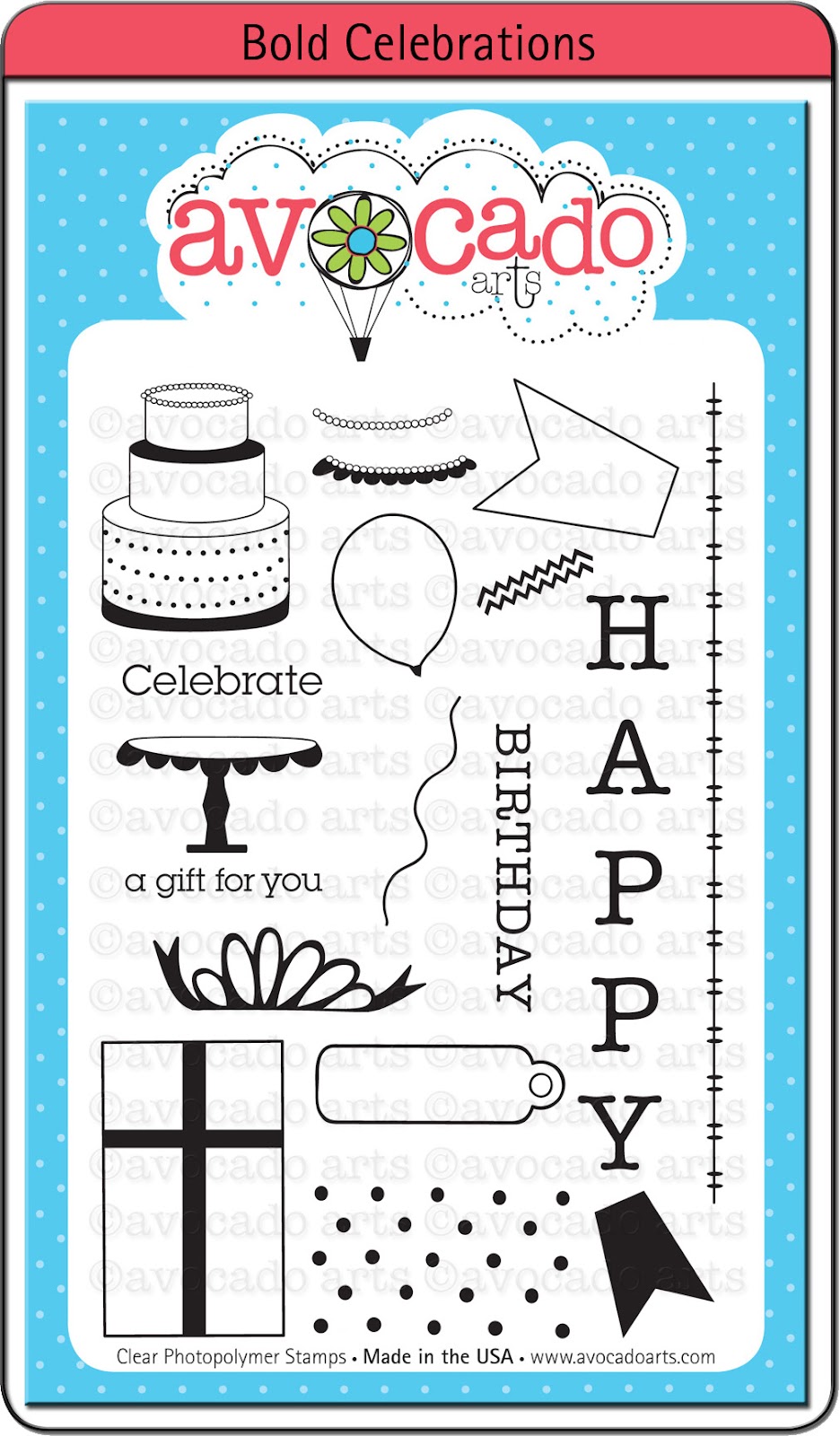 Avocado Arts Stamp Builder Tip Sheets