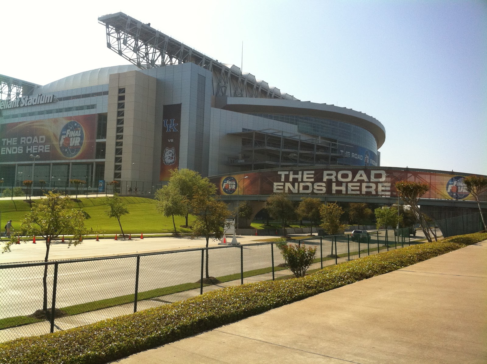 The Cat Daddy Reliant Stadium and the Final Four