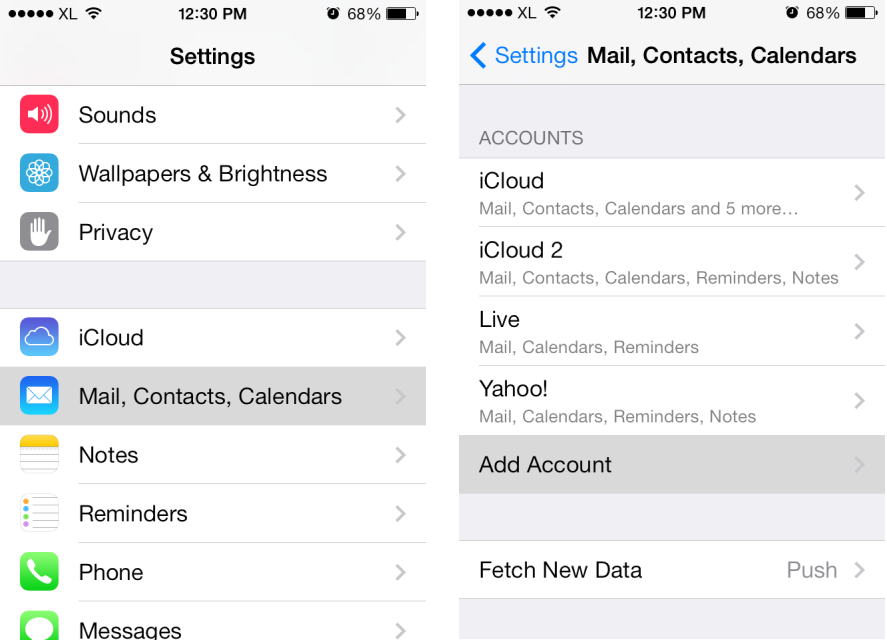 How to Sync Mail, Contacts & Calendar from Android to iOS DailySnoops