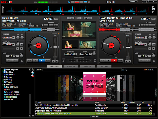 Atomix Virtual DJ 7 Screenshot