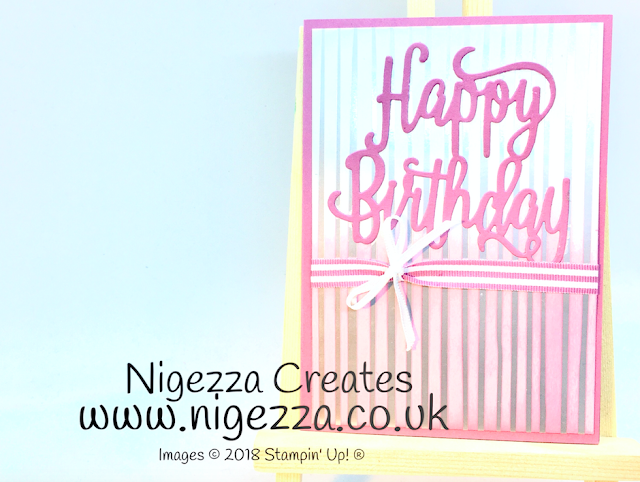 Stampin Up! retiring in colours Nigezza Creates 