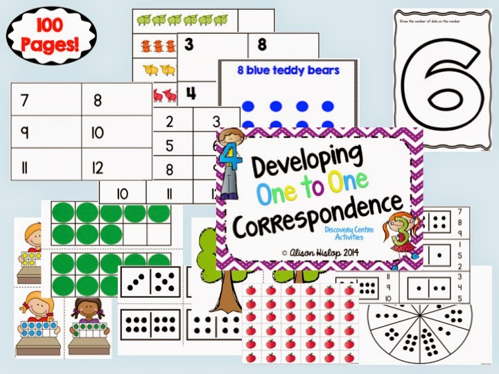 Developing One to One Correspondence! Teaching Maths with Meaning