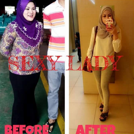 testimoni i am sexy lady whitening & burn fat lotion
