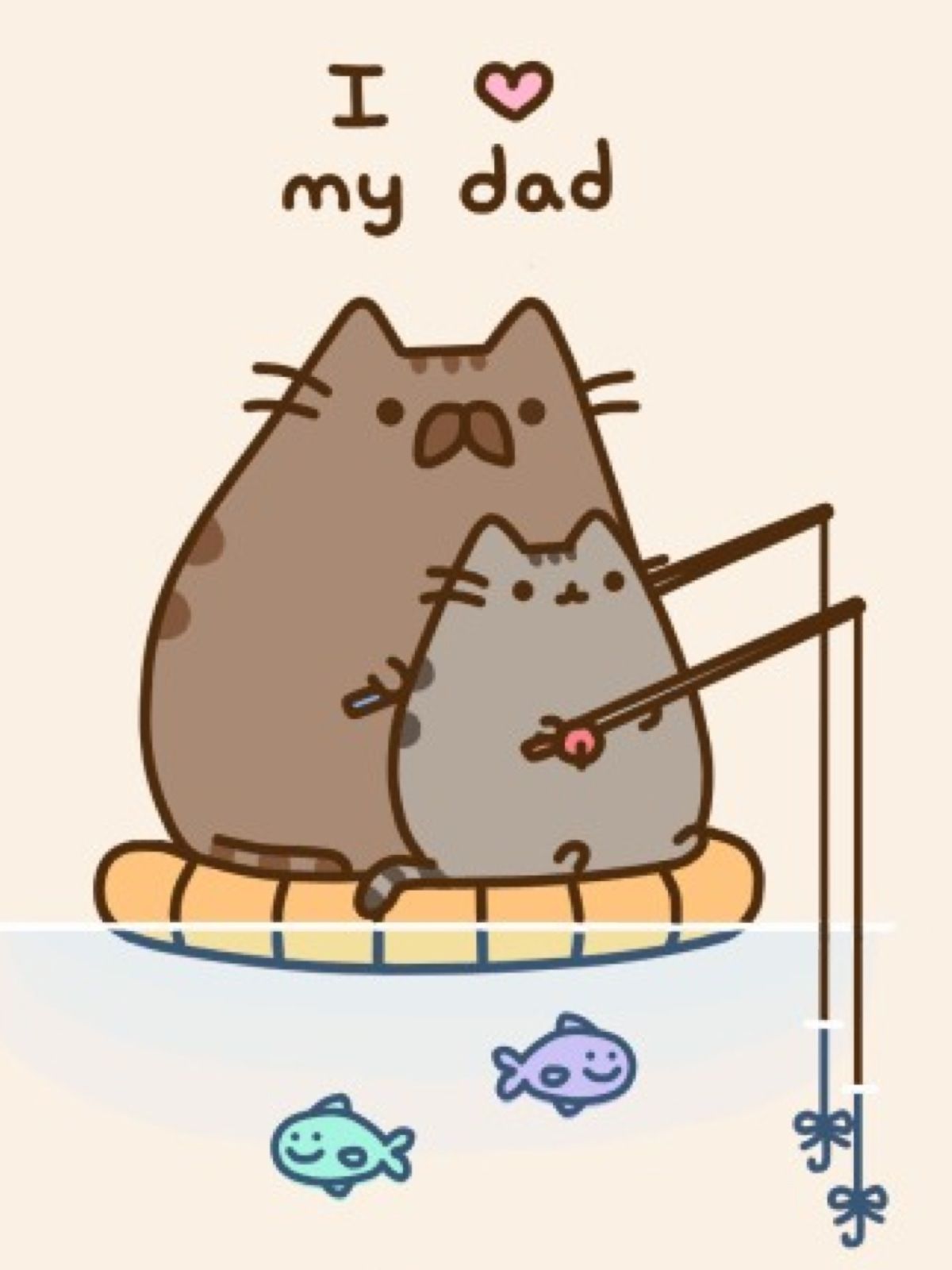 La familia de Pusheen.
