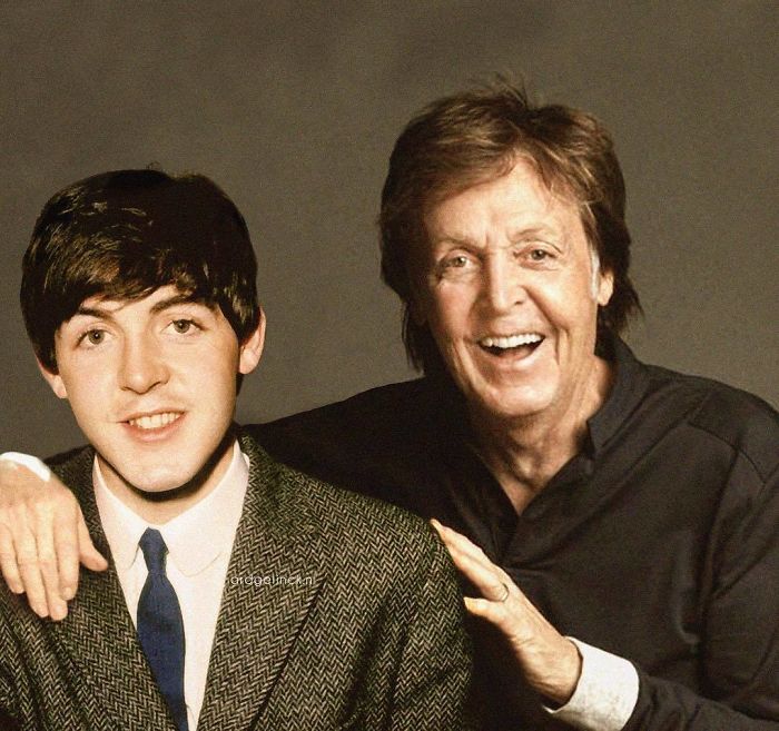 40 Stunning Images Of Celebrities Next To Their Younger Selves