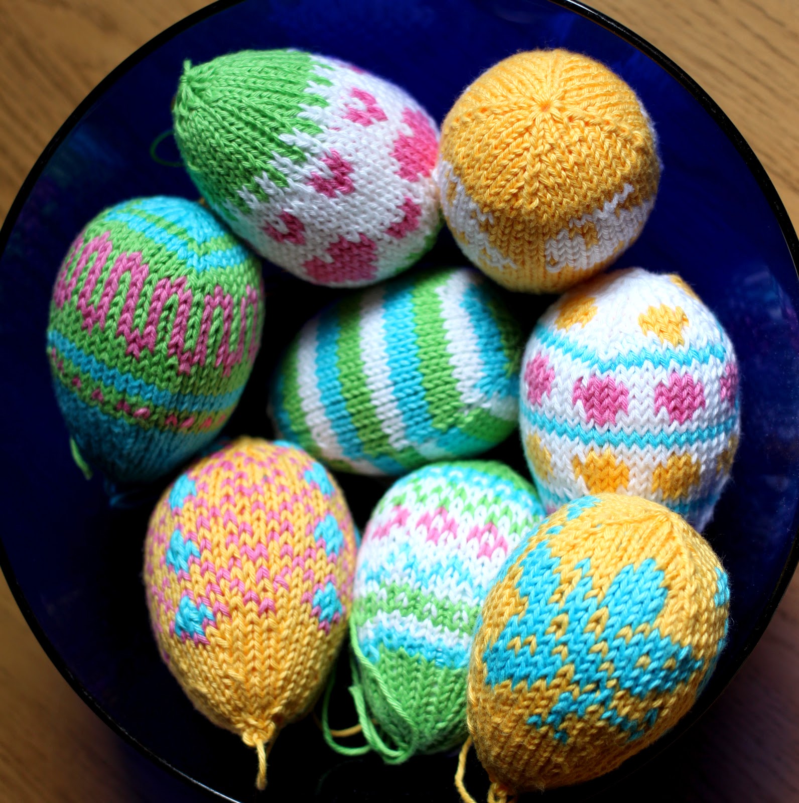 Et Strikket Påskeegg