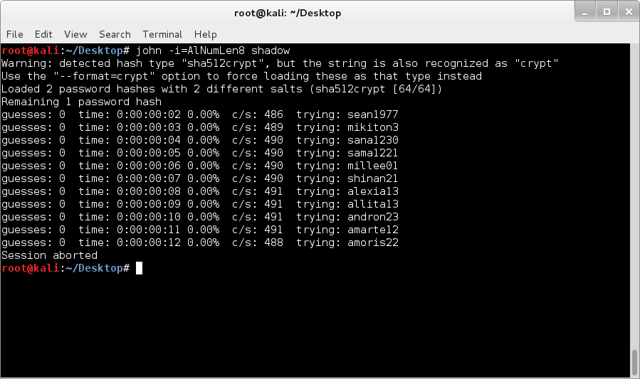 iPenetrate All The Things: Brute Forcing Passwords with John the Ripper