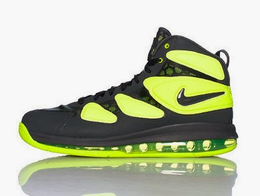 THE SNEAKER ADDICT: Nike Air Max Uptempo Anthracite/Volt/Black Zoom ...