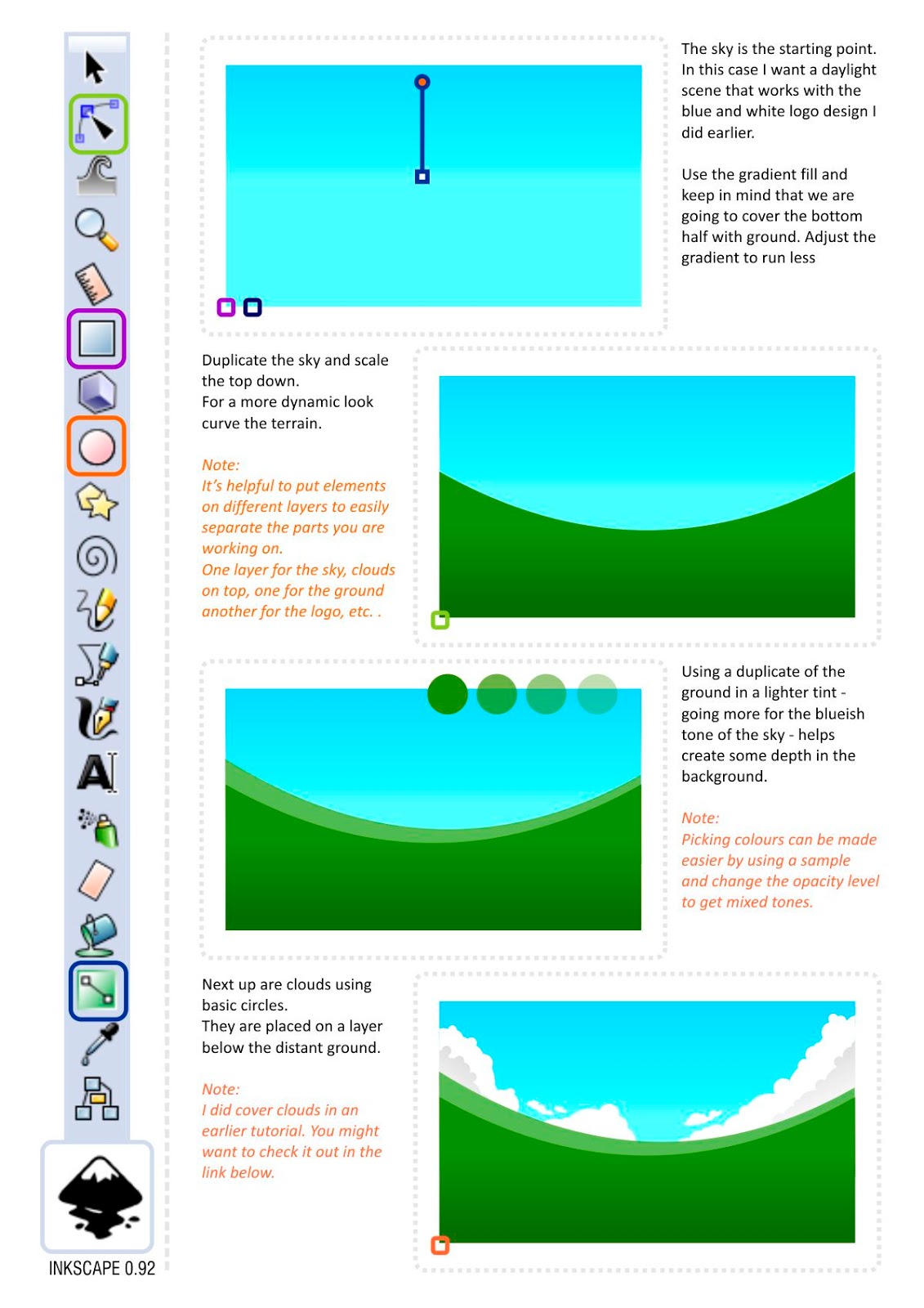 Creating an engaging game title screen in Inkscape 2D Game Art for