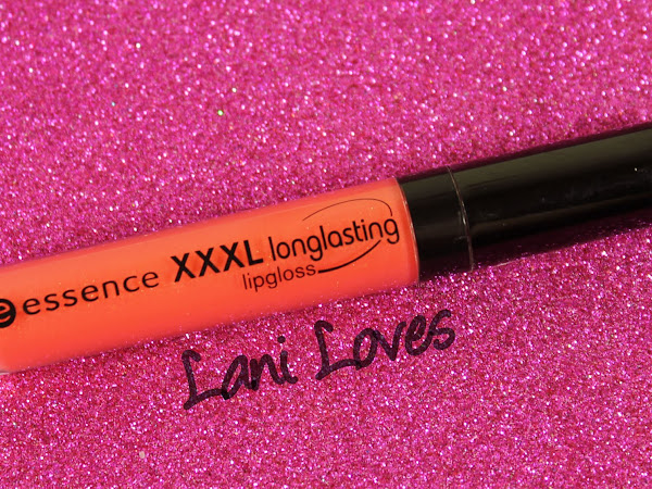 Essence XXXL Longlasting Lipgloss #02 Coral Delight Swatches & Review