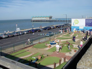 Mini Golf course in Herne Bay, Kent