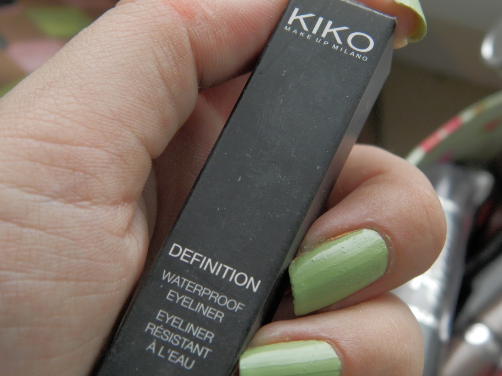 [Swatch] KIKO Definition Waterproof Eyeliner Liquid Noch ein Make Up