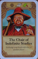 Discworld: Ankh-Morpork - The Chairs of Indefinite Studies Game Card