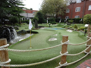 Ryder Legends Mini Golf course at The Belfry in Sutton Coldfield
