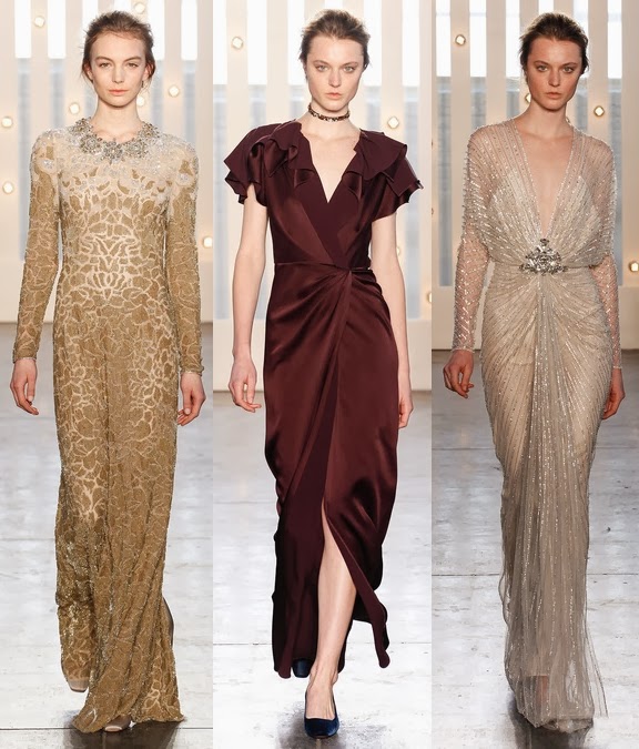 New York & London Fashon Week Fall Winter 2014: Gowns