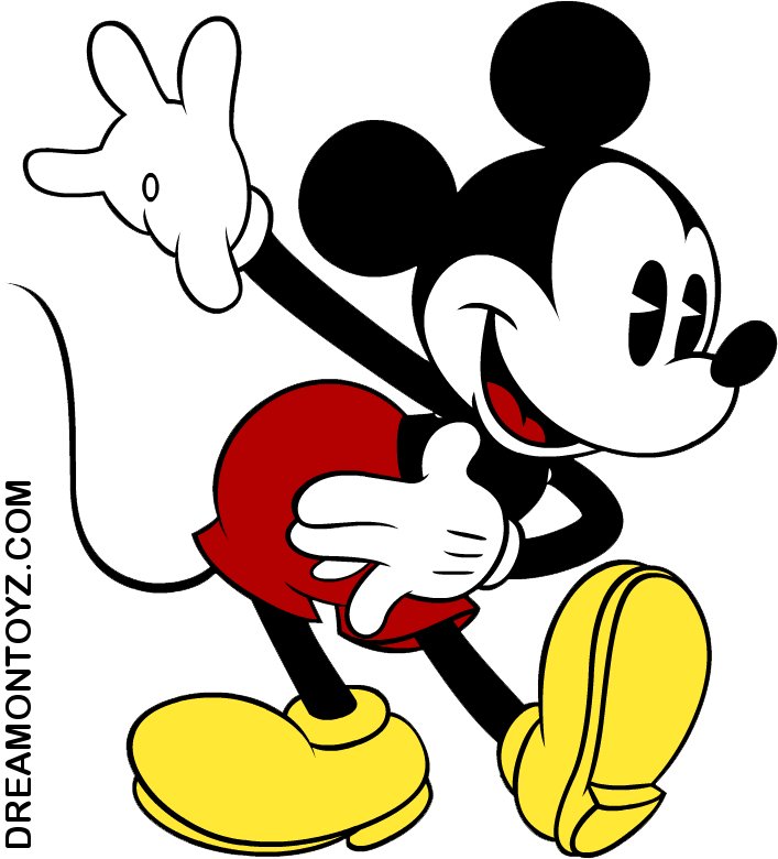 retro mickey mouse clipart - photo #37